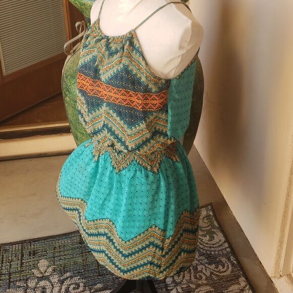 Southwest style halter dress  - Picture 4 of 11